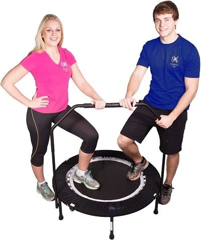MaXimus PRO 40 Inch Folding Fitness Rebounder with Handle