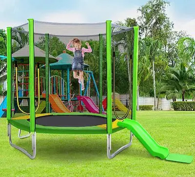 Trampoline Slide