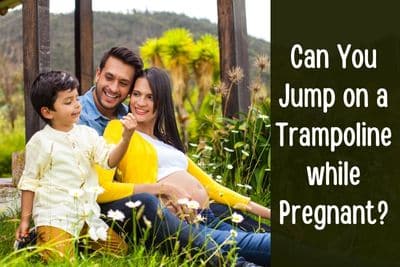 can you bounce on trampoline while pregnant