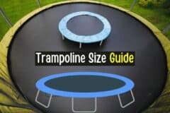 Complete Trampoline Size Guide and Size Chart!
