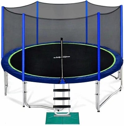 Zupapa 15 Ft High Bounce Trampoline For Gymnasts