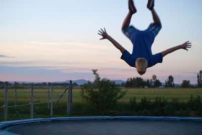 how to double bounce on a trampoline