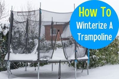 how to winterize a trampoline