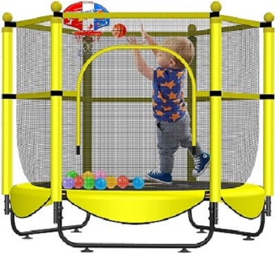 Asee’m 5 Ft Indoor Outdoor Rebound Therapy Trampoline