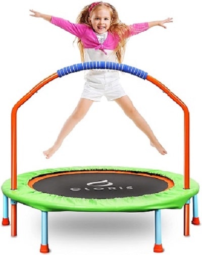 CLORIS-38-Inch-Folding-Trampoline-With-Handle-For-Sensory-Needs-ADHD