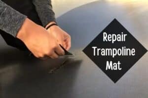 How to Repair a Trampoline Mat