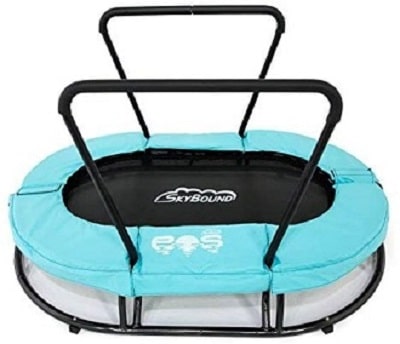 SkyBound 'Eos' Mini Indoor Trampoline With Dual Handle For Sensory Needs