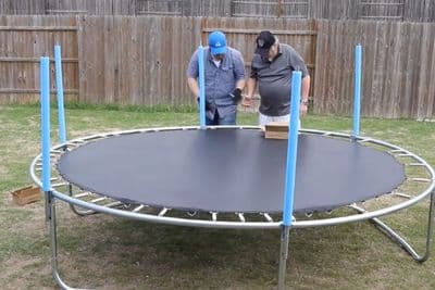 Trampoline Assembly errors