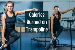 how many calories does trampolining burn