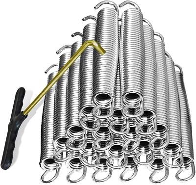 Eurmax USA Trampoline Springs Heavy-Duty Stainless-Steel Replacement Springs
