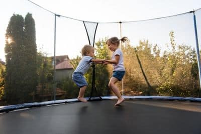 How to Fix a Broken Trampoline Net