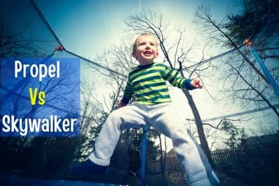 Propel Vs Skywalker trampoline