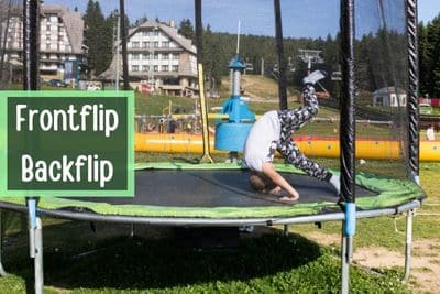 How to do backflip on a trampoline