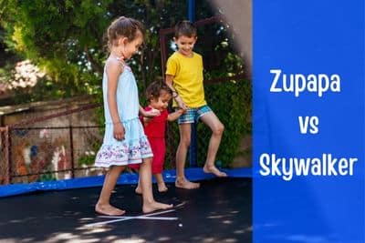 Zupapa vs Skywalker trampoline